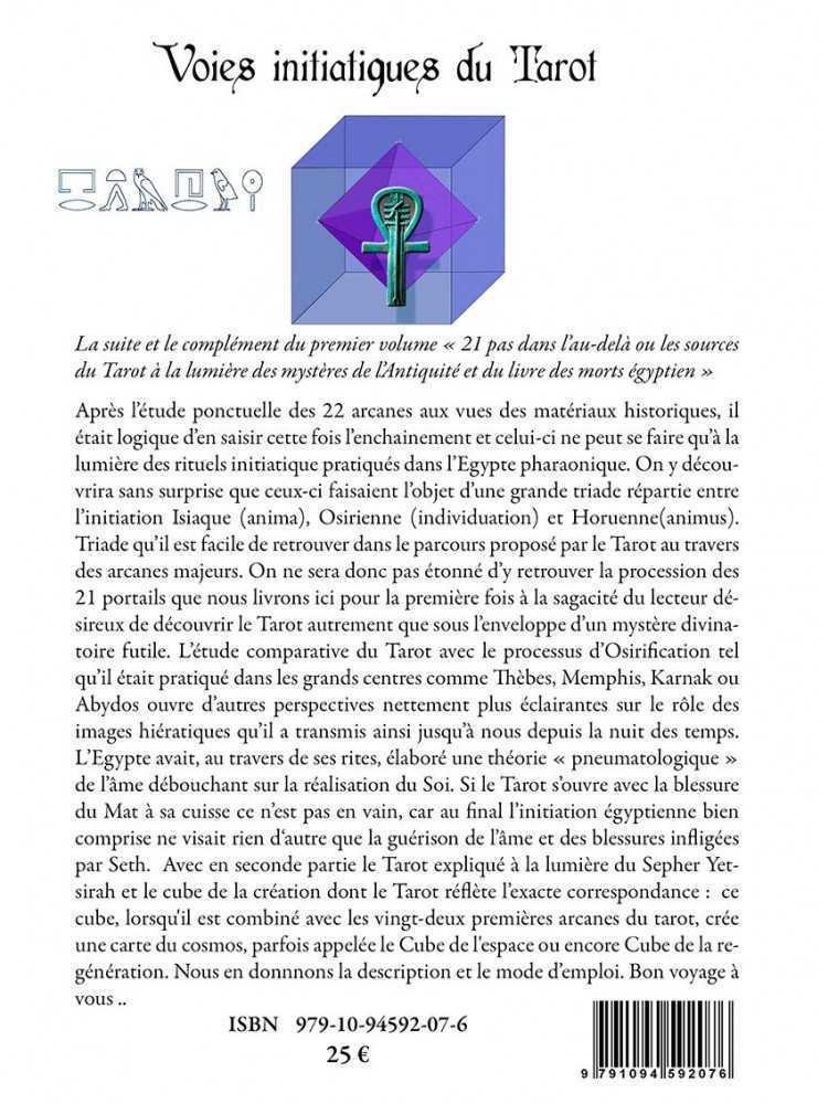 livres|esoterisme|Toysondor|Voies initiatiques du Tarot|27,00 €|Livres