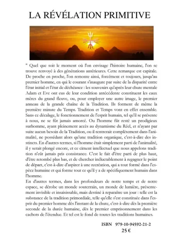 livres|esoterisme|Toysondor|La révélation primitive|29,00&nbsp;€|Livres