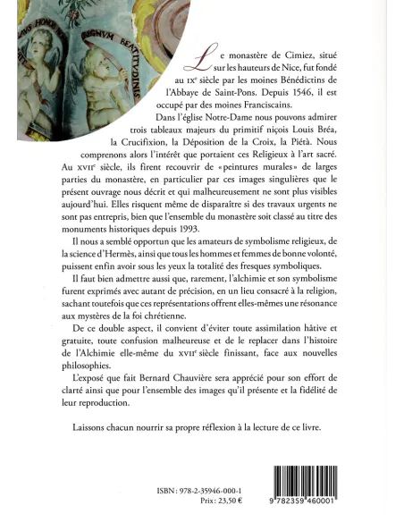 livres|esoterisme|Toysondor|Les fresques alchimiques du monastère de Cimiez|24,00&nbsp;€|Livres