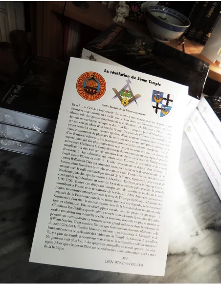 livres|esoterisme|Toysondor|La révélation du 3ème Temple + les anges architectes|39,00&nbsp;€|Livres