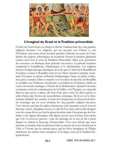 livres|esoterisme|Toysondor|Le 4 ème vase ou les racines védiques du Graal|27,00&nbsp;€|Livres