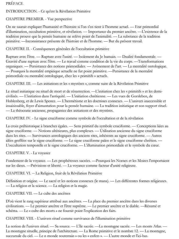 livres|esoterisme|Toysondor|La révélation primitive|29,00&nbsp;€|Livres