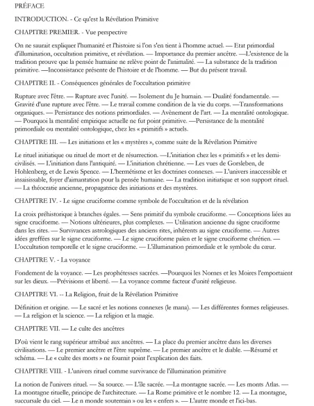 livres|esoterisme|Toysondor|La révélation primitive|29,00&nbsp;€|Livres