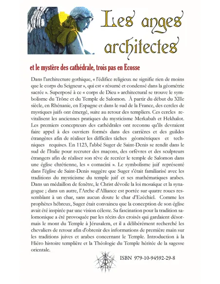 livres|esoterisme|Toysondor|La révélation du 3ème Temple + les anges architectes|39,00&nbsp;€|Livres